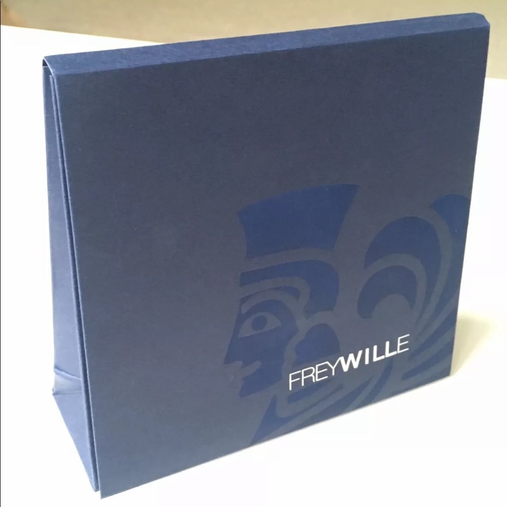 FREY WILLE SILK SCARF NWT, NIB Original Packaging, Square, 19” by 19” in…
